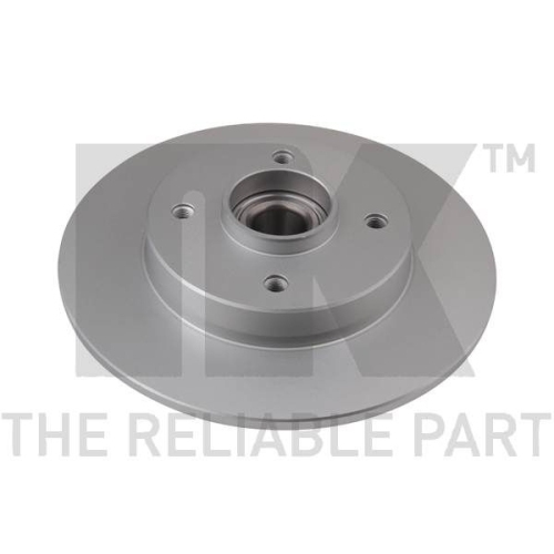 NK Bremsenset Bremsscheiben + Bremsbel&auml;ge vorne + hinten Peugeot 207 Coupe