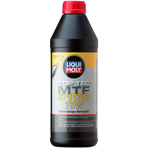 Liqui Moly 1x1L 20842 TopTec MTF 5100 75W Motor&ouml;l Schaltgetriebe Getriebe&ouml;l