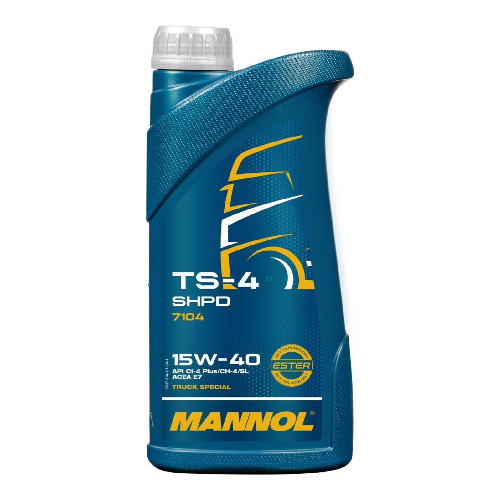 MANNOL MN7104-1 Motor&ouml;l TS-4 SHPD Extra 15W-40 1 Liter