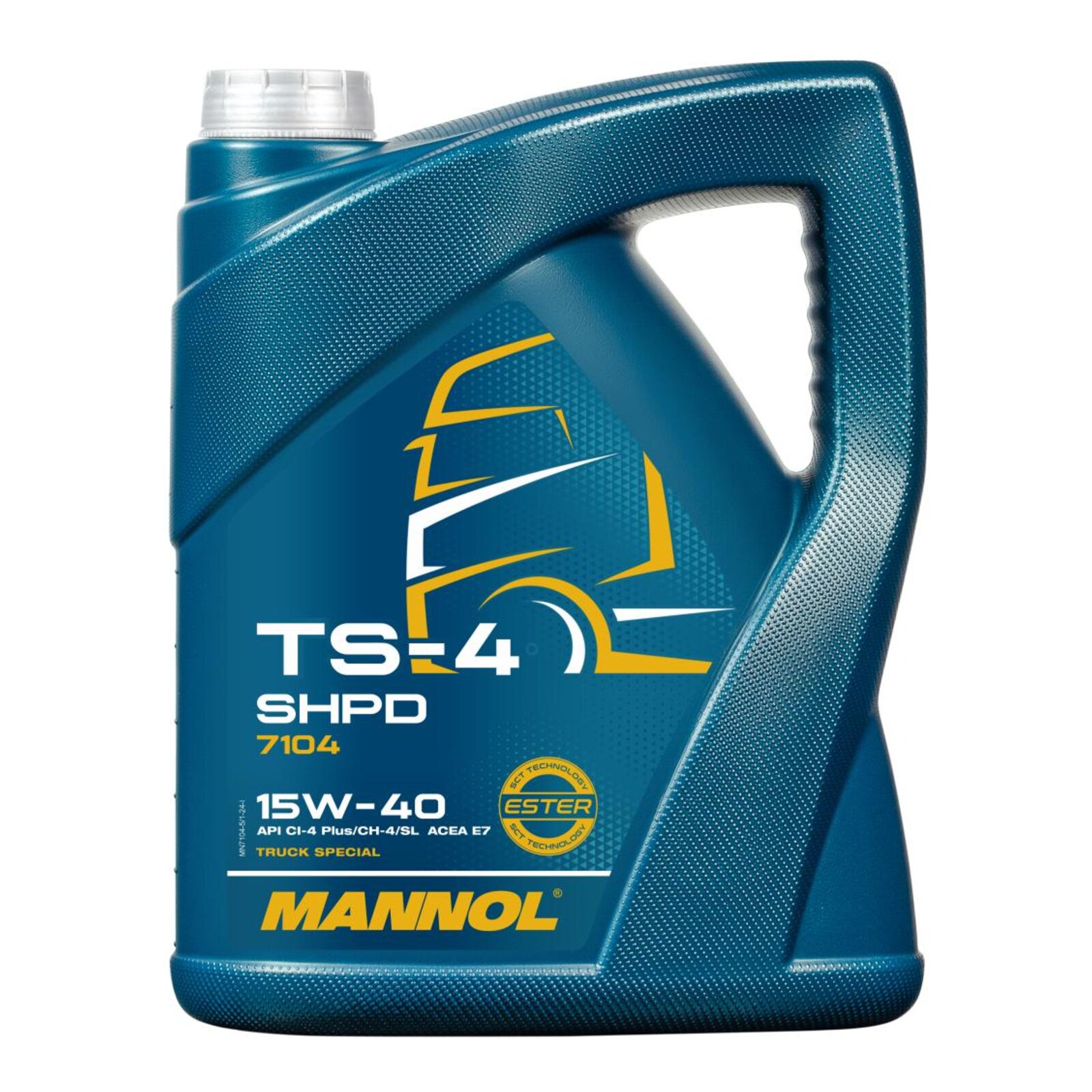 MANNOL MN7104-5 Motor&ouml;l TS-4 SHPD Extra 15W-40 5 Liter