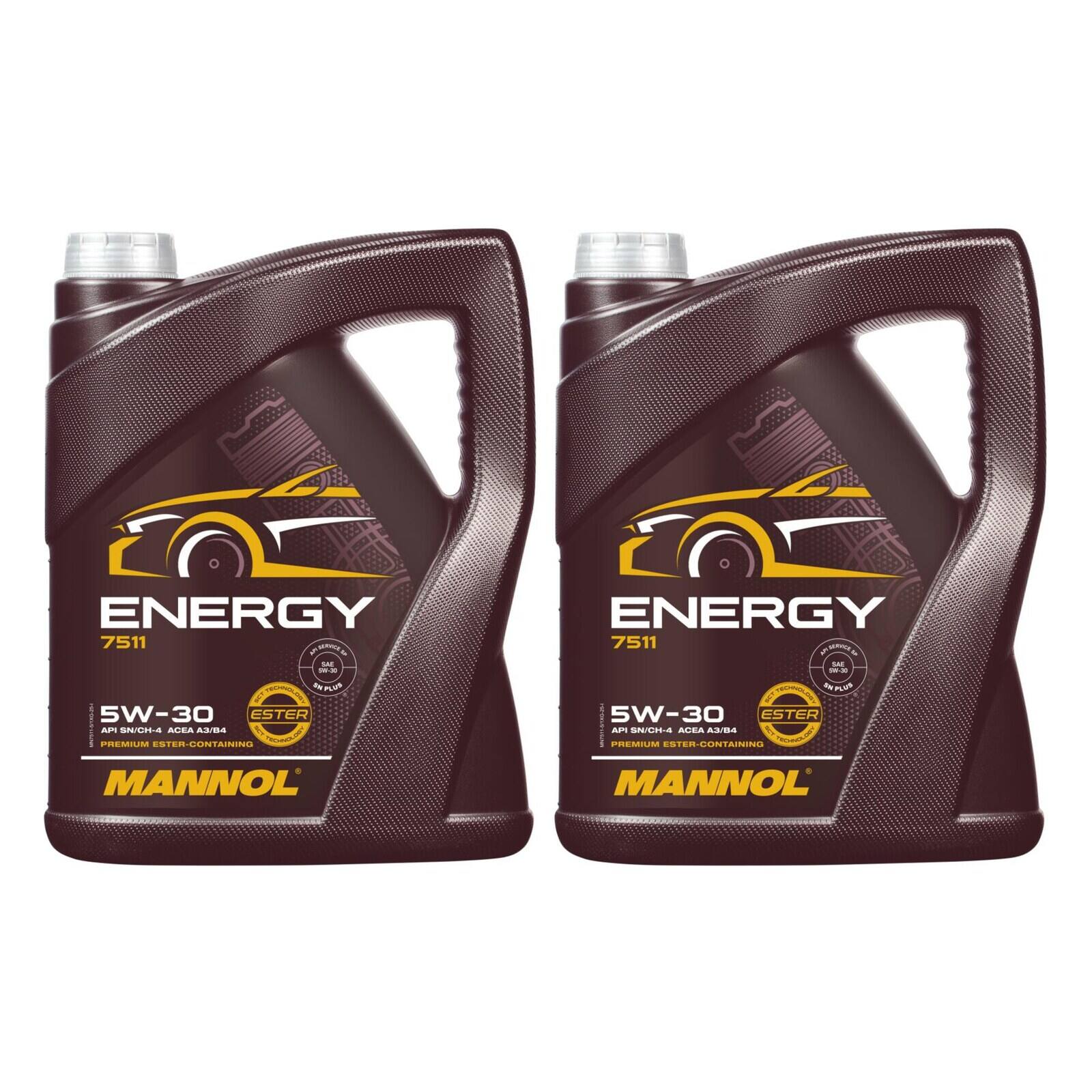 MANNOL MN7511-5 Motor&ouml;l Energy 5W-30 2x 5 Liter