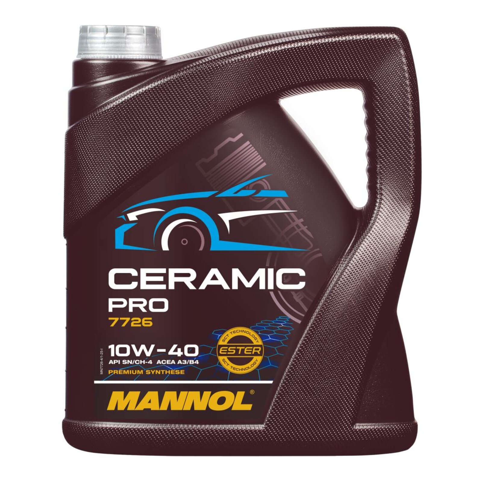MANNOL MN7726-4 Motor&ouml;l Ceramic Pro 10W-40 4 Liter