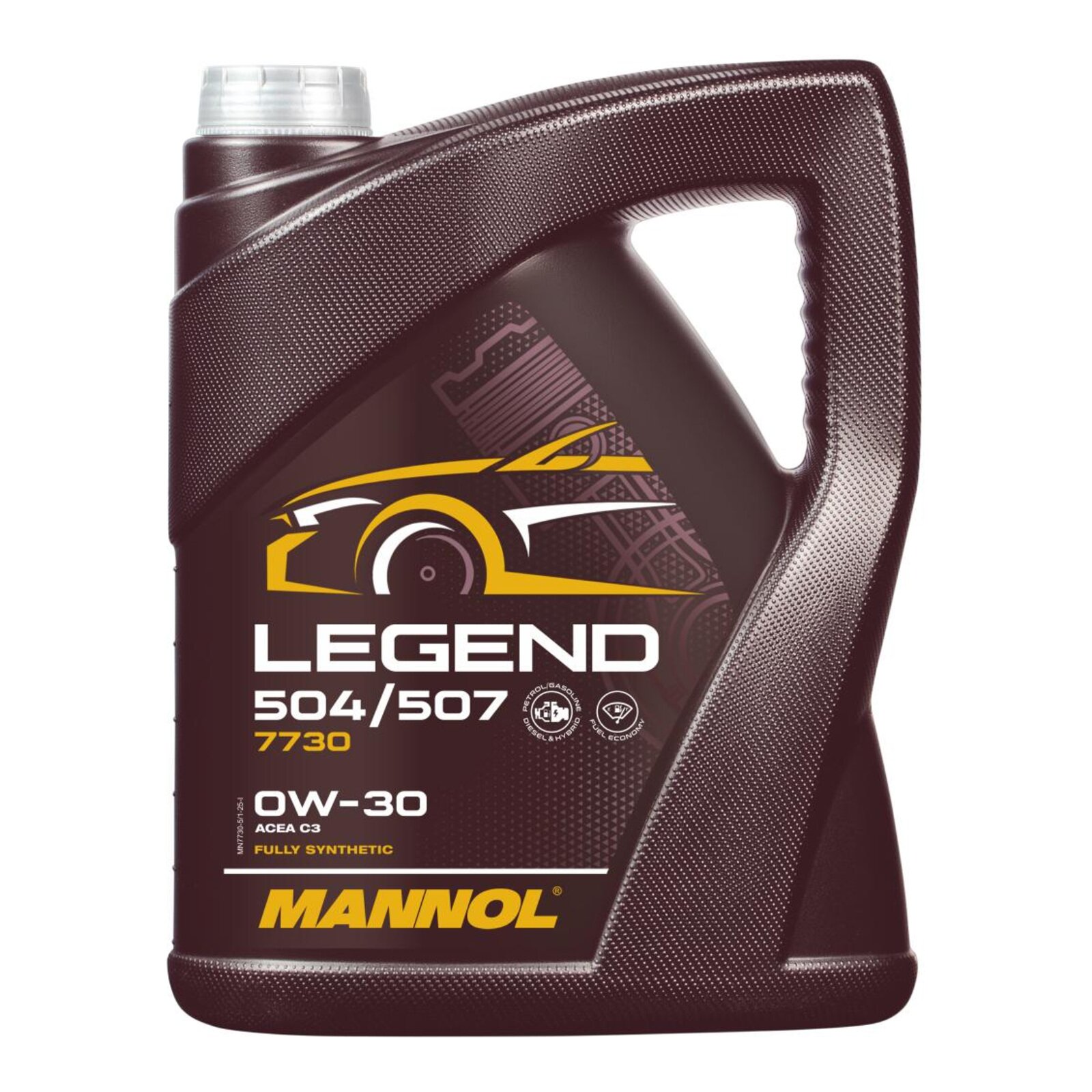 MANNOL MN7730-5 Motor&ouml;l Legend 504/507 0W-30 5 Liter