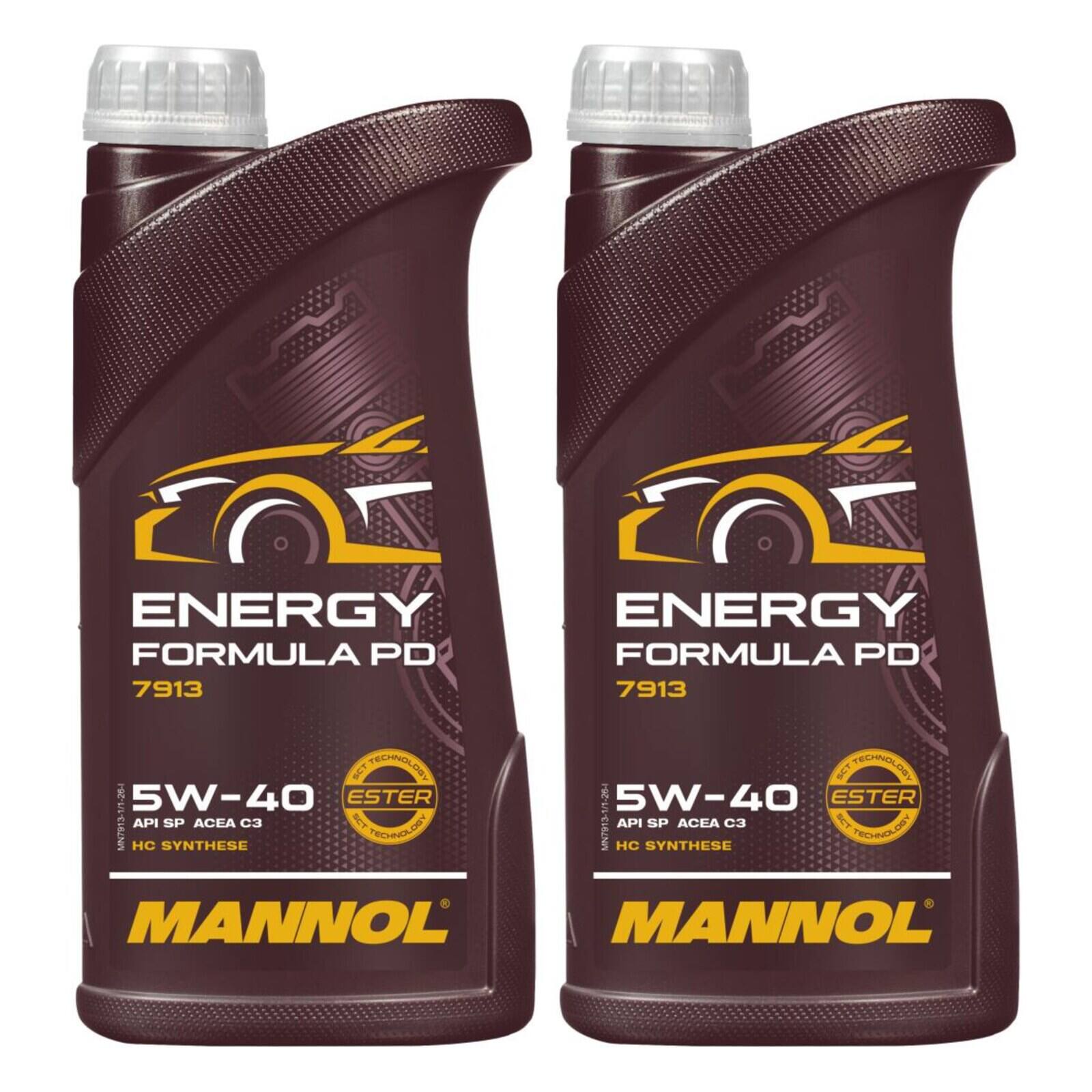 MANNOL MN7913-1 Motor&ouml;l Energy Formula PD 5W-40 2x 1 Liter