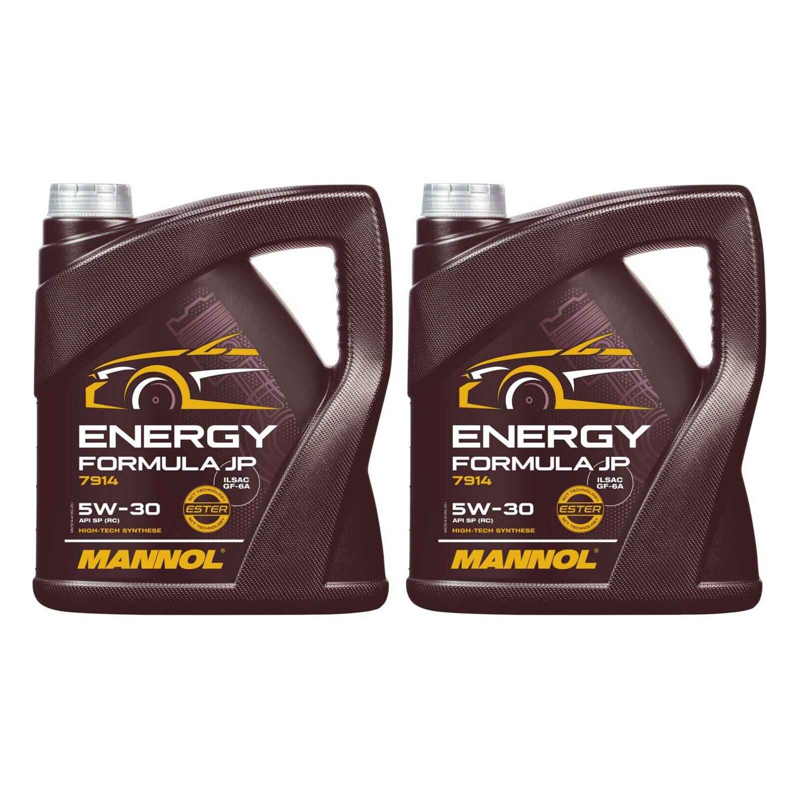MANNOL MN7914-4 Motor&ouml;l Energy Formula JP 5W-30 2x 4 Liter