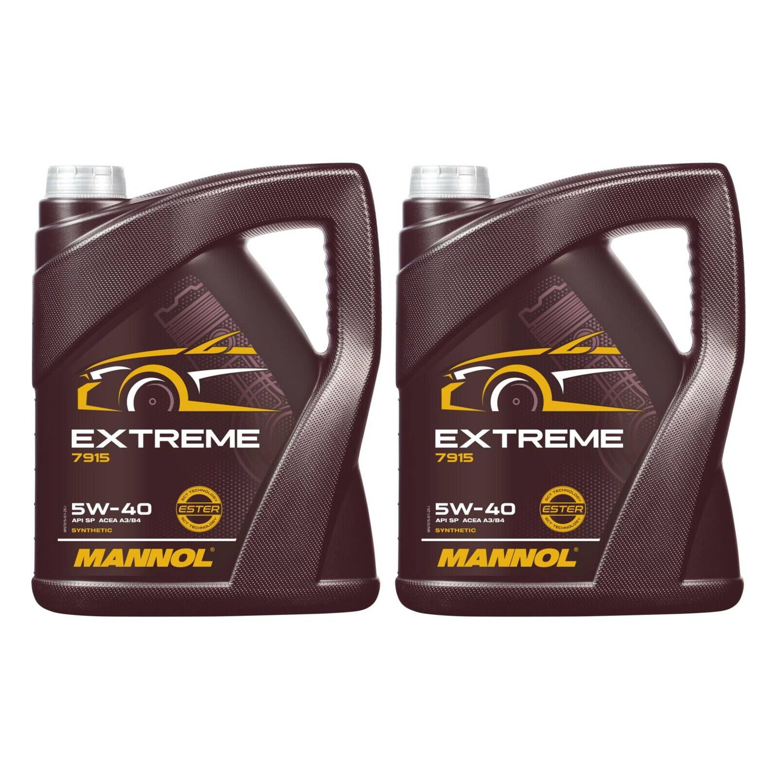 MANNOL MN7915-5 Motor&ouml;l Extreme 5W-40 2x 5 Liter