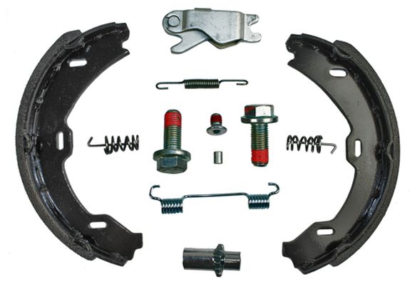 Bremsbackensatz, Feststellbremse METZGER 0152013 f&uuml;r MERCEDES-BENZ