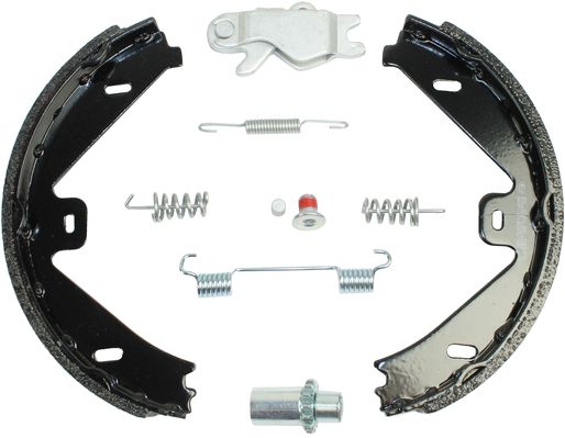 Bremsbackensatz, Feststellbremse METZGER 0152016 f&uuml;r MERCEDES-BENZ