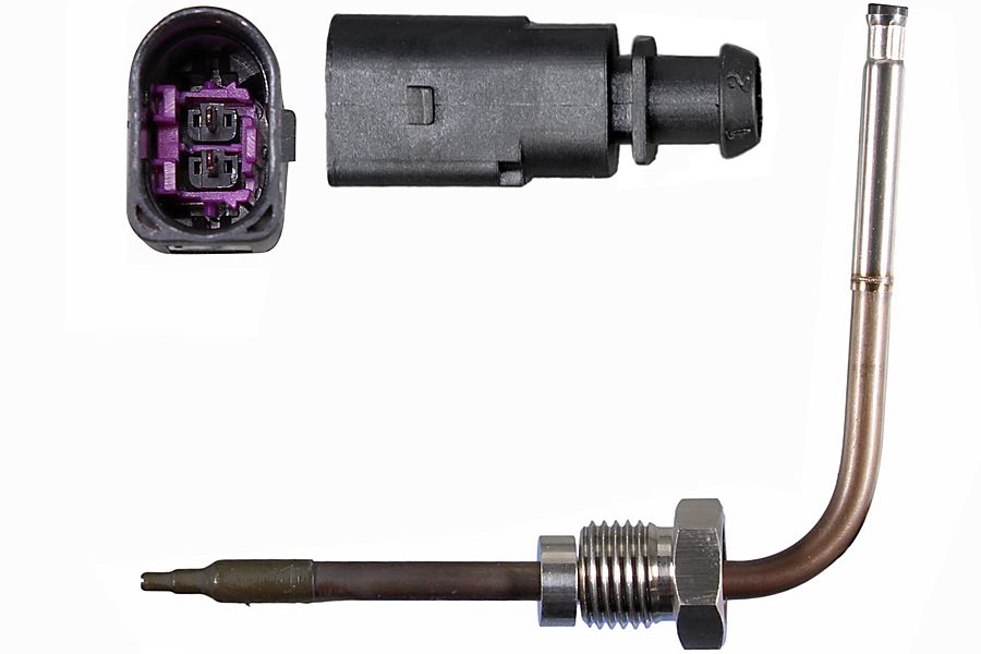METZGER Sensor, Abgastemperatur 08941096 f&uuml;r AUDI, vorne