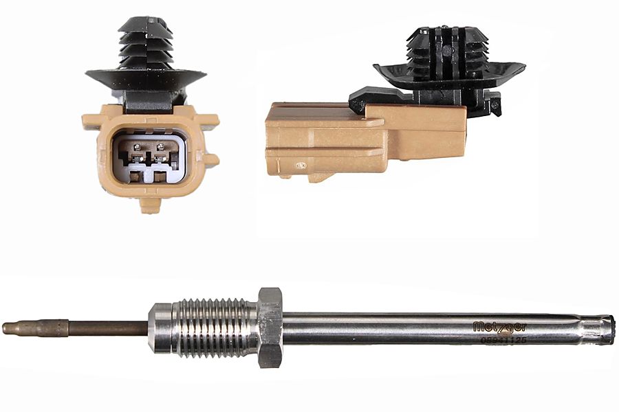 METZGER Sensor, Abgastemperatur 08941125 f&uuml;r RENAULT, vor Abgasturbolader