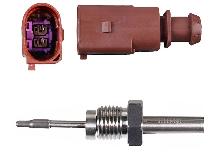 METZGER Sensor, Abgastemperatur 08941138 f&uuml;r AUDI, nach Ru&szlig;partikelfilter