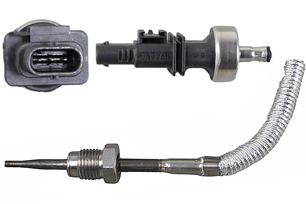 METZGER Sensor, Abgastemperatur 0894435 ORIGINAL ERSATZTEIL f&uuml;r AUDI SEAT SKODA