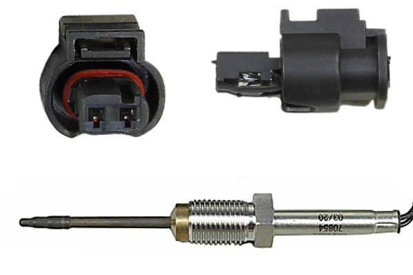 Sensor, Abgastemperatur METZGER 0894659 f&uuml;r BMW, vor Katalysator