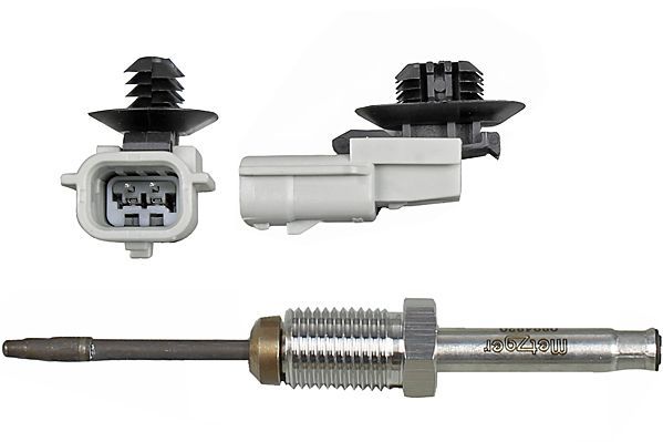 Sensor, Abgastemperatur METZGER 0894820 f&uuml;r RENAULT DACIA, vor Katalysator
