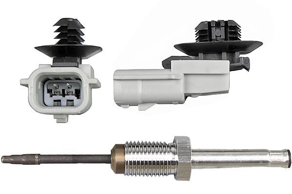 Sensor, Abgastemperatur METZGER 0894828 f&uuml;r RENAULT, vor Ru&szlig;partikelfilter