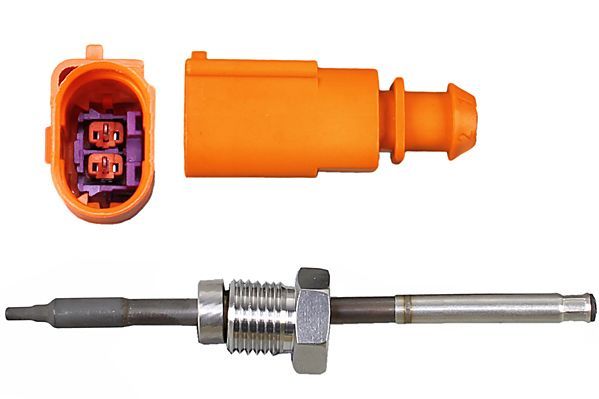 Sensor, Abgastemperatur METZGER 0894831 f&uuml;r AUDI PORSCHE, nach Ru&szlig;partikelfilter