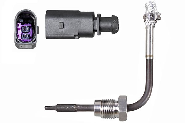 METZGER Sensor, Abgastemperatur 0894895 f&uuml;r AUDI VW VAG, nach Abgasturbolader