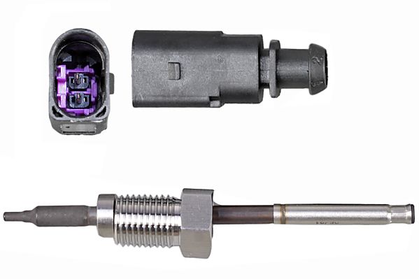 Sensor, Abgastemperatur METZGER 0894927 f&uuml;r VW, vor Abgasturbolader