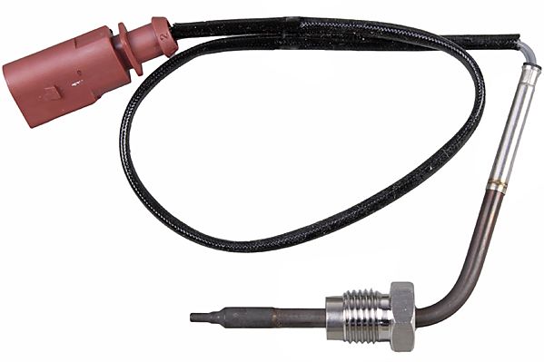 Sensor, Abgastemperatur METZGER 0894971 f&uuml;r AUDI PORSCHE VW, vor Abgasturbolader