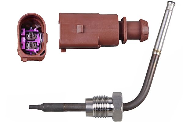 Sensor, Abgastemperatur METZGER 0894971 f&uuml;r AUDI PORSCHE VW, vor Abgasturbolader