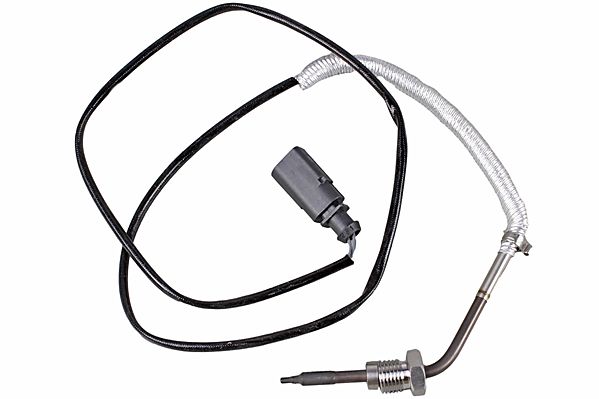 METZGER Sensor, Abgastemperatur 0894977 GREENPARTS f&uuml;r AUDI, vor Abgasturbolader