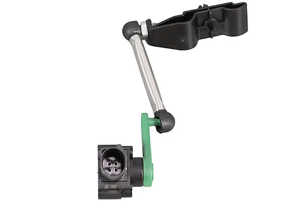 METZGER Sensor, Leuchtweitenregulierung 0901386 f&uuml;r PORSCHE, Vorderachse links