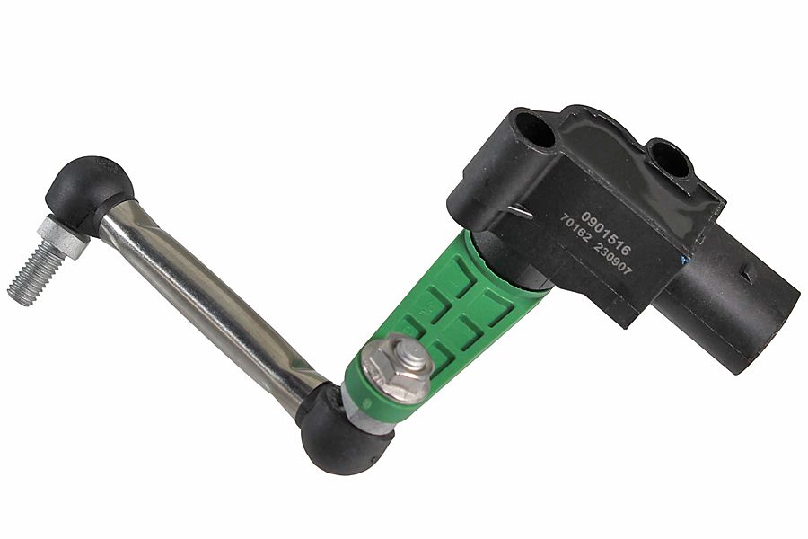 METZGER Sensor, Leuchtweitenregulierung 0901516 GREENPARTS f&uuml;r VW, Hinterachse