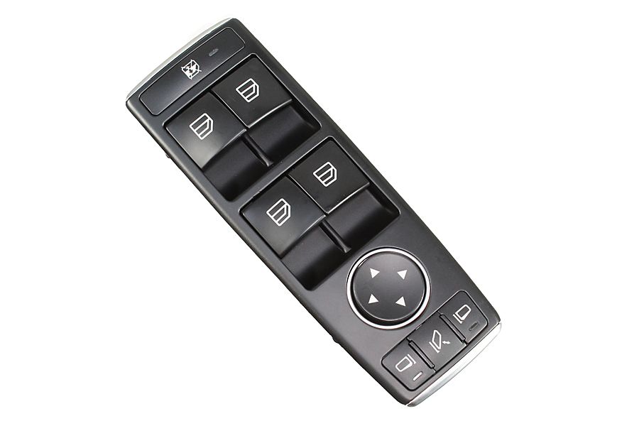 METZGER Schalter, Fensterheber 09161001 f&uuml;r MERCEDES-BENZ, fahrerseitig, vorne