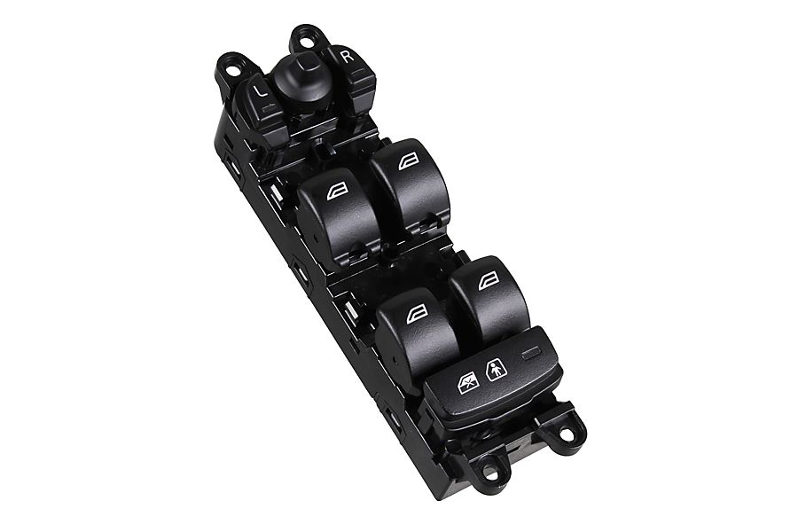 Schalter, Fensterheber METZGER 09161208 GREENPARTS f&uuml;r VOLVO, fahrerseitig