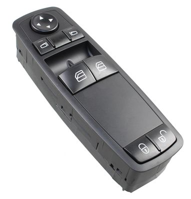 METZGER Schalter, Fensterheber 0916680 f&uuml;r MERCEDES-BENZ, fahrerseitig, vorne