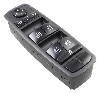 Schalter, Fensterheber METZGER 0916690 f&uuml;r MERCEDES-BENZ, fahrerseitig, vorne