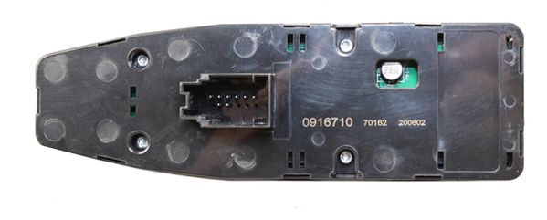 Schalter, Fensterheber METZGER 0916710 GREENPARTS f&uuml;r BMW, fahrerseitig, vorne