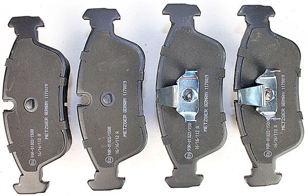 Metzger 1170019 Bremsbelagsatz, Scheibenbremse