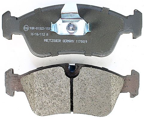 Metzger 1170019 Bremsbelagsatz, Scheibenbremse