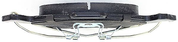 Bremsbelagsatz, Scheibenbremse METZGER 1170038 f&uuml;r FORD, Vorderachse