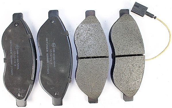 Bremsbelagsatz, Scheibenbremse METZGER 1170073 f&uuml;r CITRO&Euml;N FIAT PEUGEOT