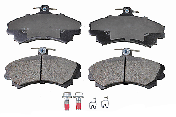 Bremsbelagsatz, Scheibenbremse METZGER 1170166 f&uuml;r MITSUBISHI SMART, Vorderachse