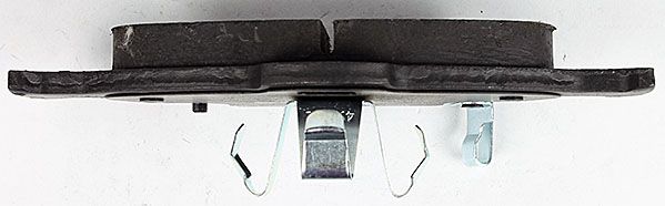 Bremsbelagsatz, Scheibenbremse METZGER 1170287 f&uuml;r TOYOTA, Vorderachse