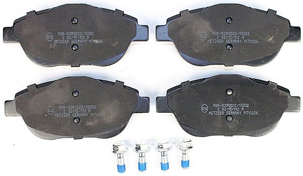 Bremsbelagsatz, Scheibenbremse METZGER 1170326 GREENPARTS f&uuml;r CITRO&Euml;N OPEL DS