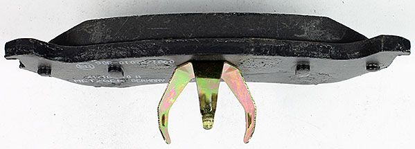 Bremsbelagsatz, Scheibenbremse METZGER 1170339 f&uuml;r MERCEDES-BENZ, Hinterachse
