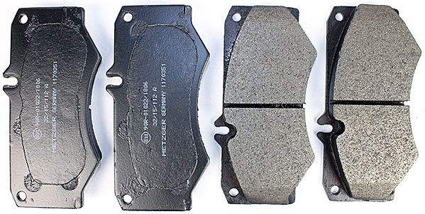 Bremsbelagsatz, Scheibenbremse METZGER 1170351 f&uuml;r MERCEDES-BENZ VAG