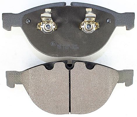 Bremsbelagsatz, Scheibenbremse METZGER 1170380 f&uuml;r BMW, Vorderachse