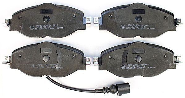 Metzger 1170411 Bremsbelagsatz, Scheibenbremse