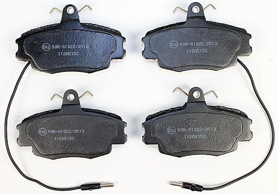 Bremsbelagsatz, Scheibenbremse METZGER 1170427 f&uuml;r PEUGEOT RENAULT, Vorderachse