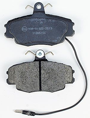 Bremsbelagsatz, Scheibenbremse METZGER 1170427 f&uuml;r PEUGEOT RENAULT, Vorderachse