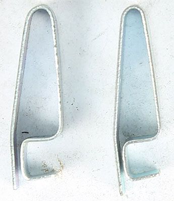 Bremsbelagsatz, Scheibenbremse METZGER 1170450 f&uuml;r MITSUBISHI, Vorderachse