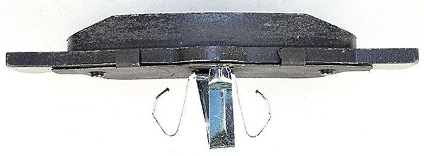 Bremsbelagsatz, Scheibenbremse METZGER 1170465 f&uuml;r VW, Hinterachse