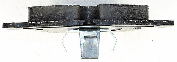Bremsbelagsatz, Scheibenbremse METZGER 1170481 f&uuml;r OPEL SAAB, Vorderachse