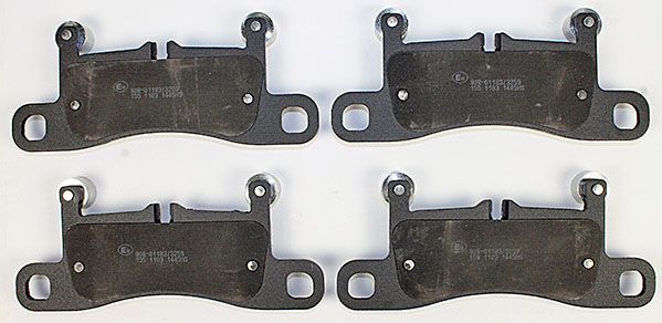 Bremsbelagsatz, Scheibenbremse METZGER 1170523 GREENPARTS f&uuml;r PORSCHE VW