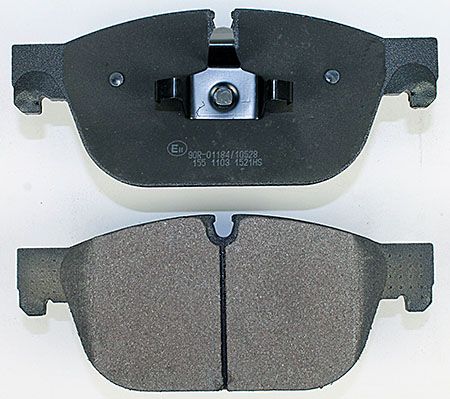 Bremsbelagsatz, Scheibenbremse METZGER 1170619 GREENPARTS f&uuml;r CITRO&Euml;N PEUGEOT